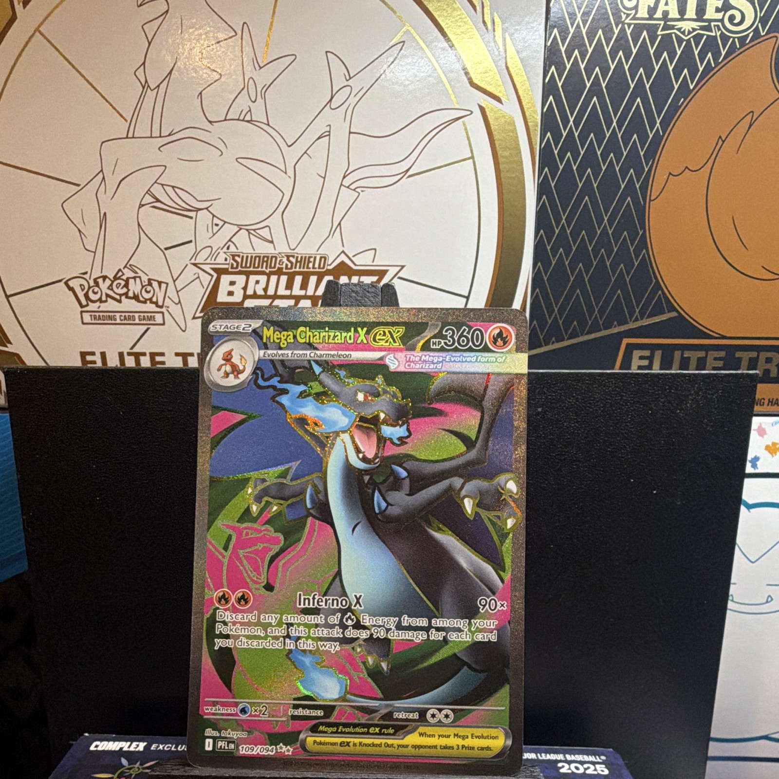 The Pokémon Company Mega Charizard X EX Evolutions 109/108 Holo Full Art ENG The Pokémon Company Mega Charizard X EX Evolutions 109/108 Holo Full Art ENG