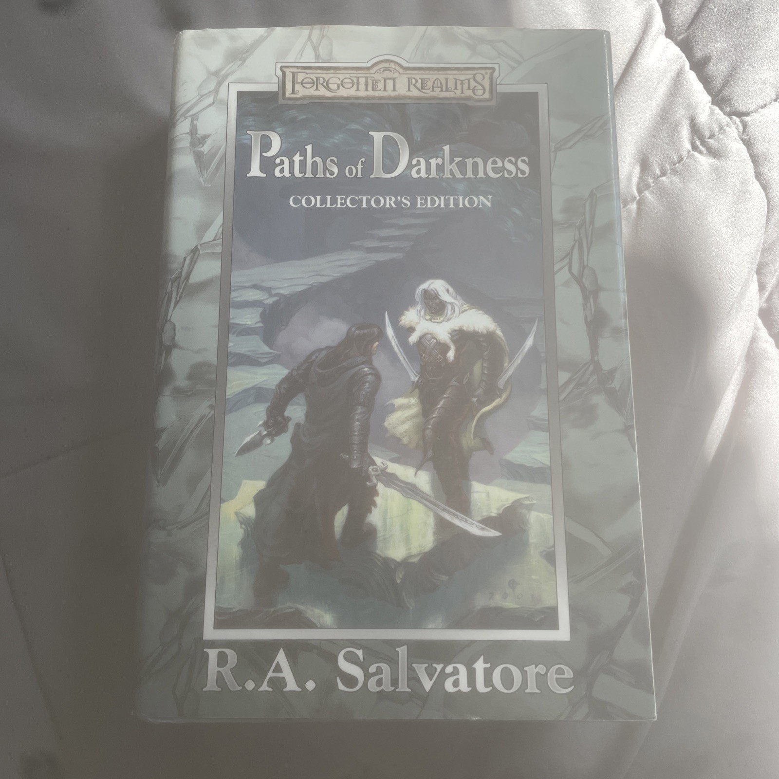 **SIGNED COPY**Paths of Darkness by R. A. Salvatore (2004, Hardcover) **SIGNED COPY**Paths of Darkness by R. A. Salvatore (2004, Hardcover)