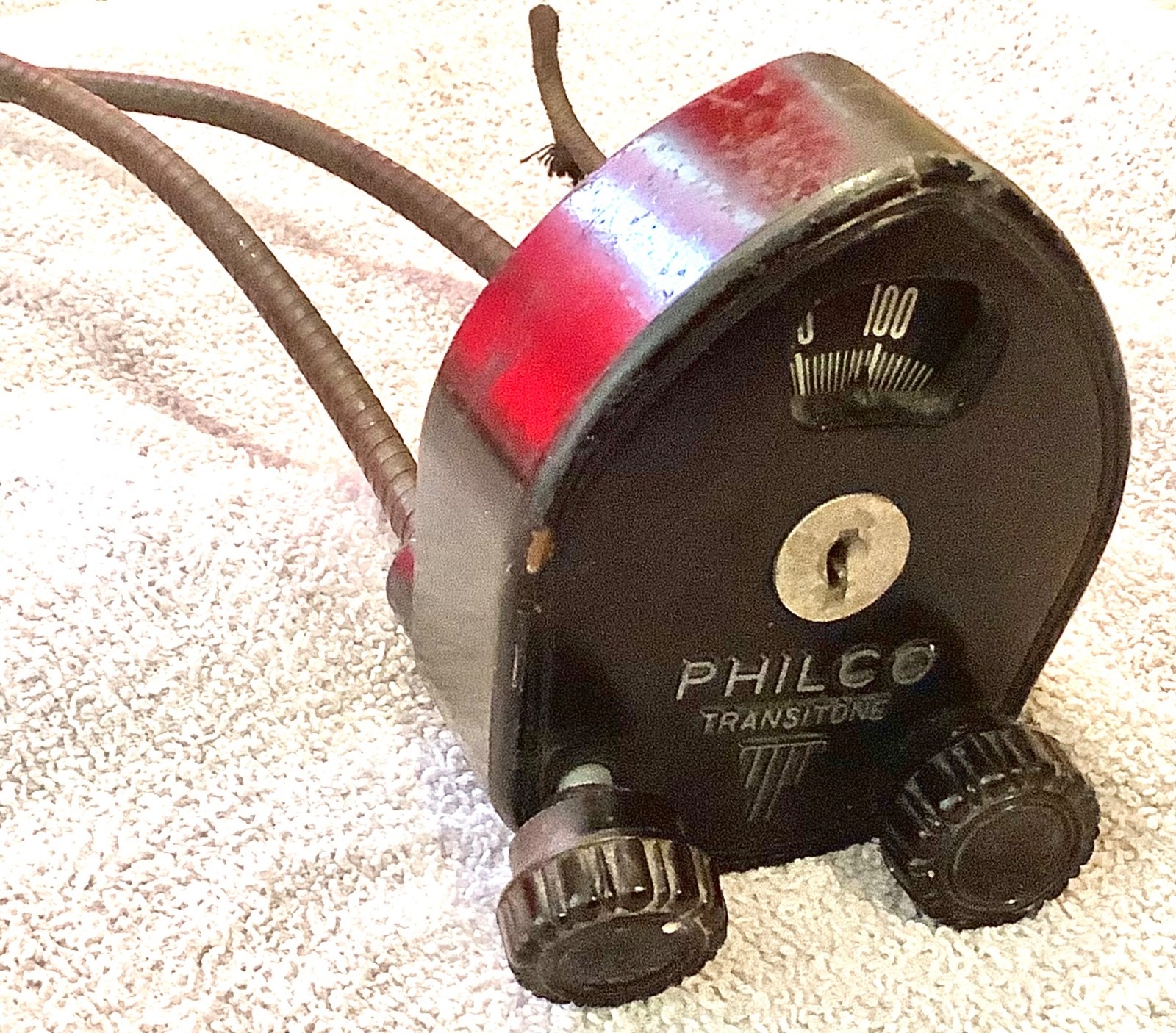 Vintage 1933 1934 Philco Transitone Car Radio Steering Column Control Head Vintage 1933 1934 Philco Transitone Car Radio Steering Column Control Head