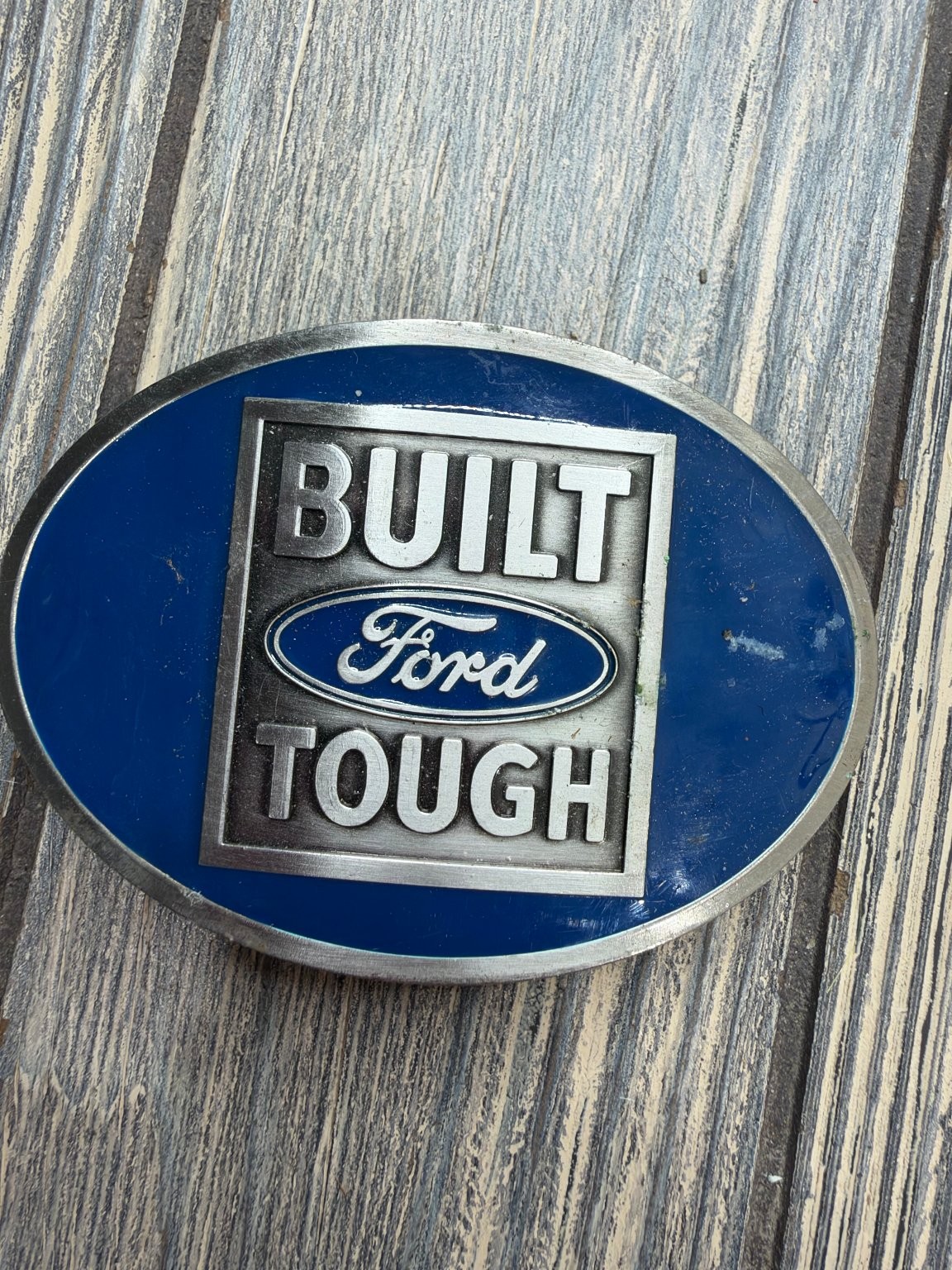 Vintage Ford Built Tough Belt Buckle Official Licensed Product SpecCast Vintage Ford Built Tough Belt Buckle Official Licensed Product SpecCast