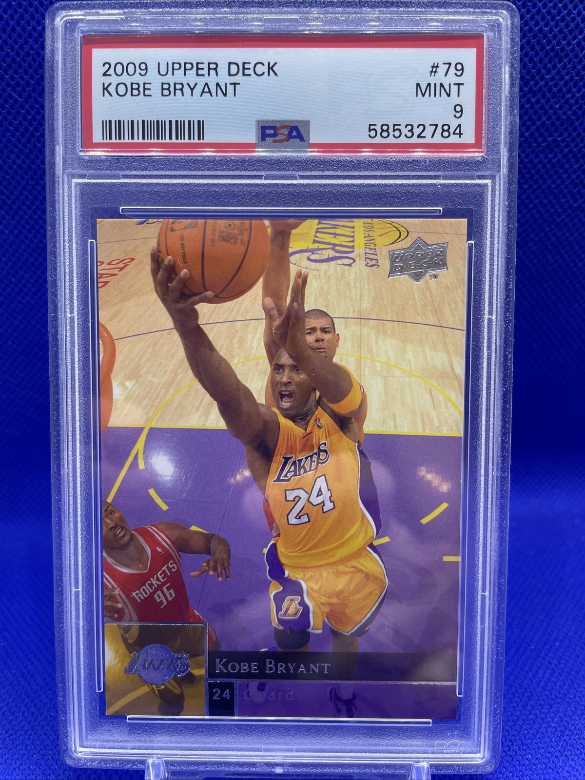 2009-10 Upper Deck 2009 Kobe Bryant PSA 9 MINT #79 Los Angeles Lakers 2009-10 Upper Deck 2009 Kobe Bryant PSA 9 MINT #79 Los Angeles Lakers