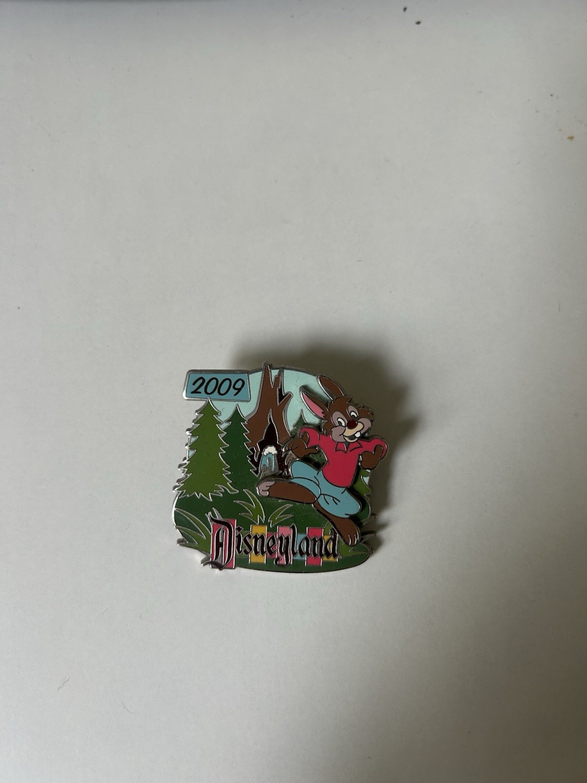 Disney Disneyland 2009 Brer Rabbit Splash Mountain Song of the South Trading Pin