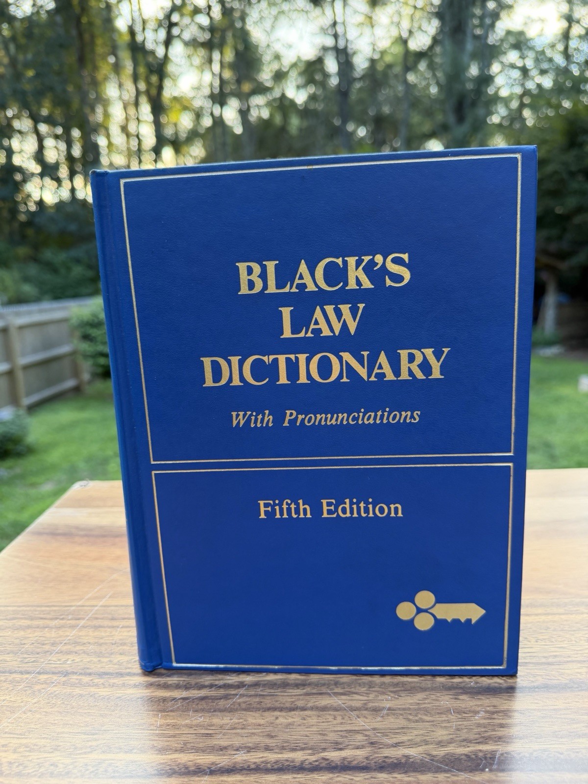 Vintage 1979 Black\'s Law Dictionary Fifth 5th Edition With Pronunciations 