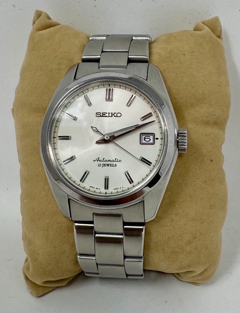 Seiko SARB035/6R15-00C0 Mechanical Automatic Men\'s Watch 10 BAR Ivory Dial