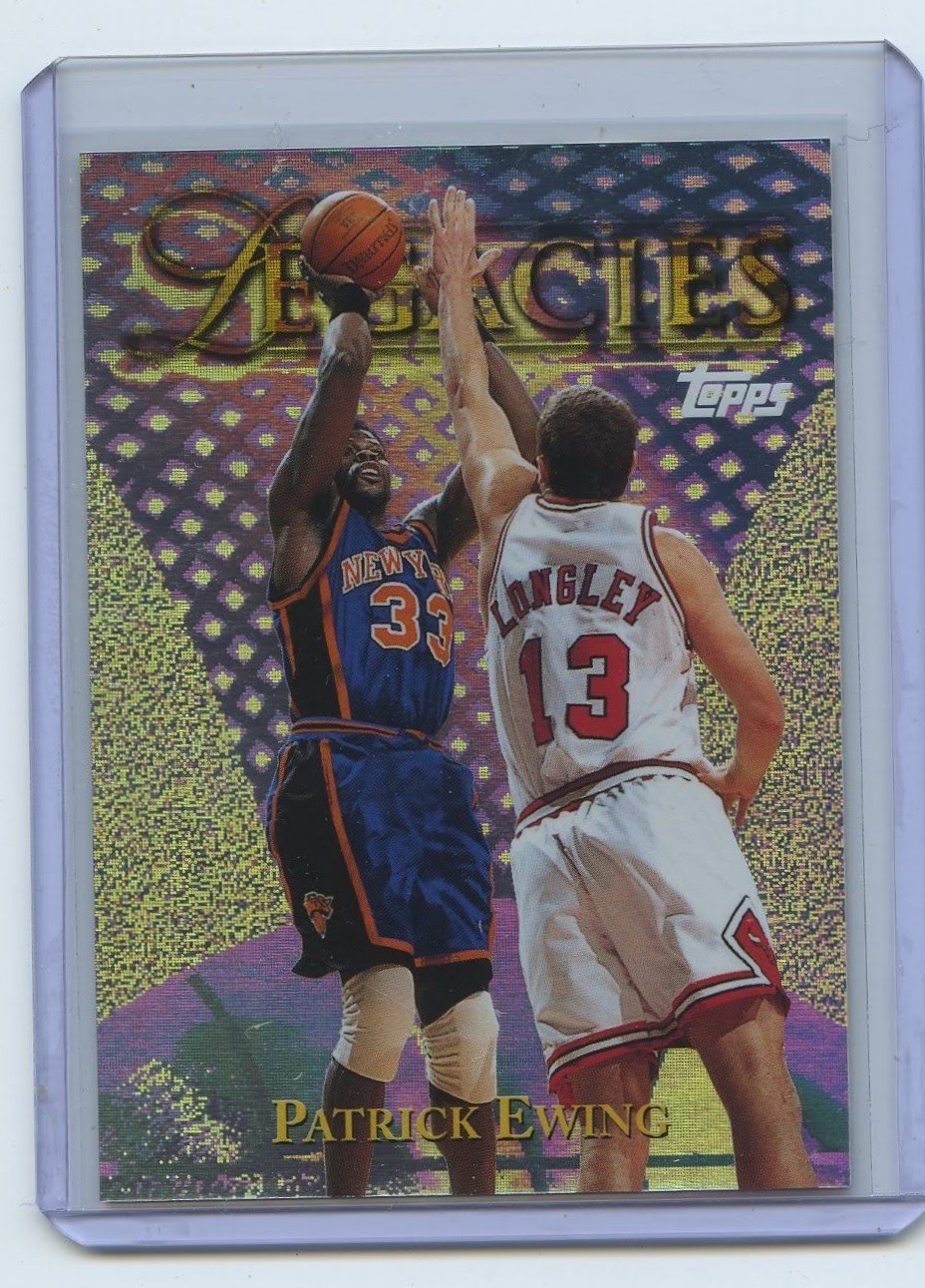 1998-99 Topps - Legacies Patrick Ewing #L9 1998-99 Topps - Legacies Patrick Ewing #L9