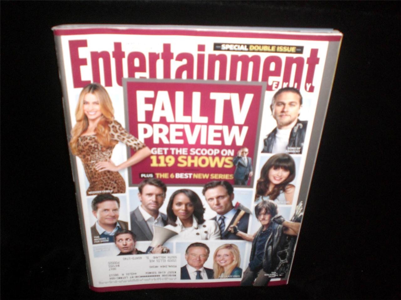 Entertainment Weekly Magazine Sept 20/27. 2013 Fall TV Preview Double Issue