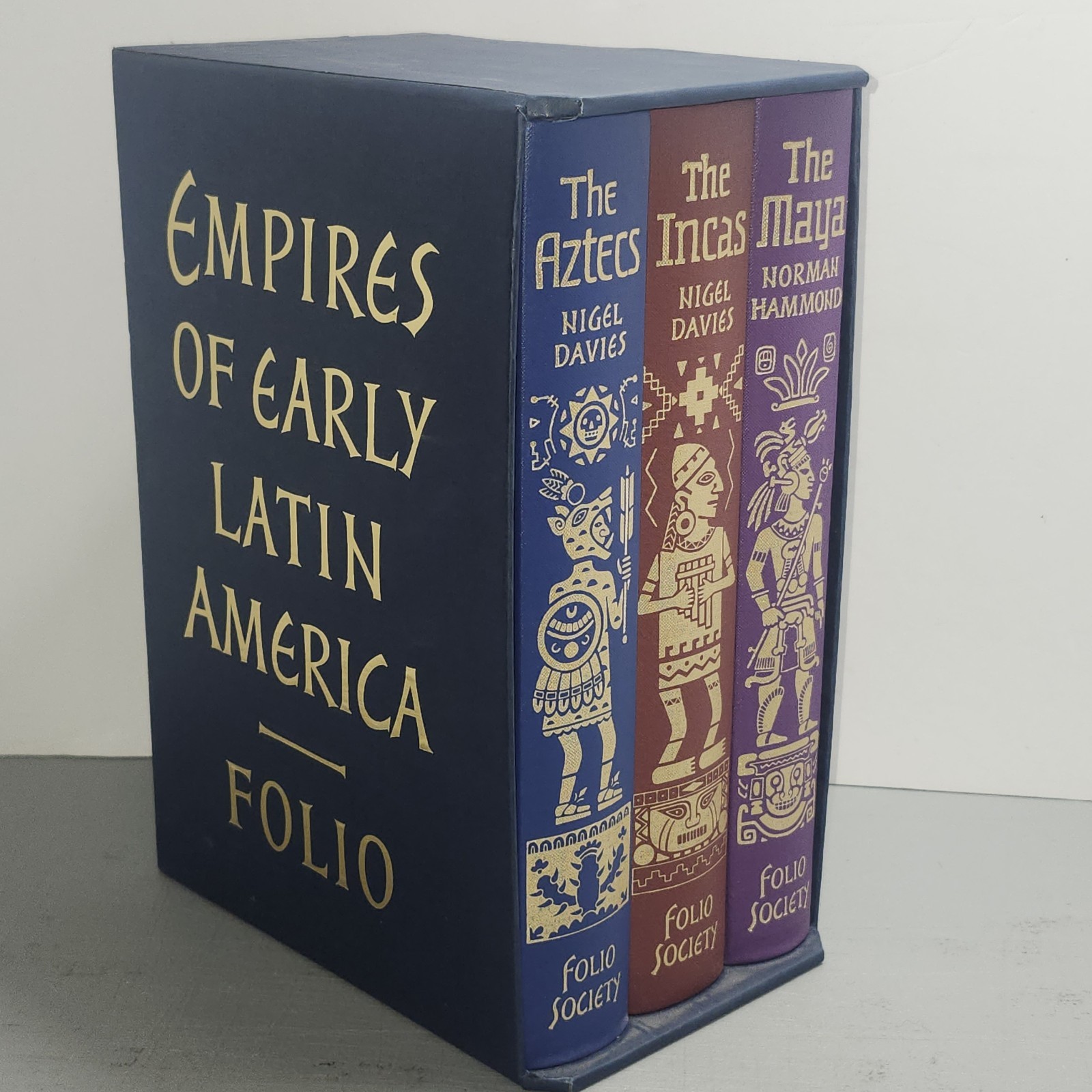 Folio Society Empires of Early Latin America 3 Vol Set Aztecs Incas Maya 2006 Folio Society Empires of Early Latin America 3 Vol Set Aztecs Incas Maya 2006