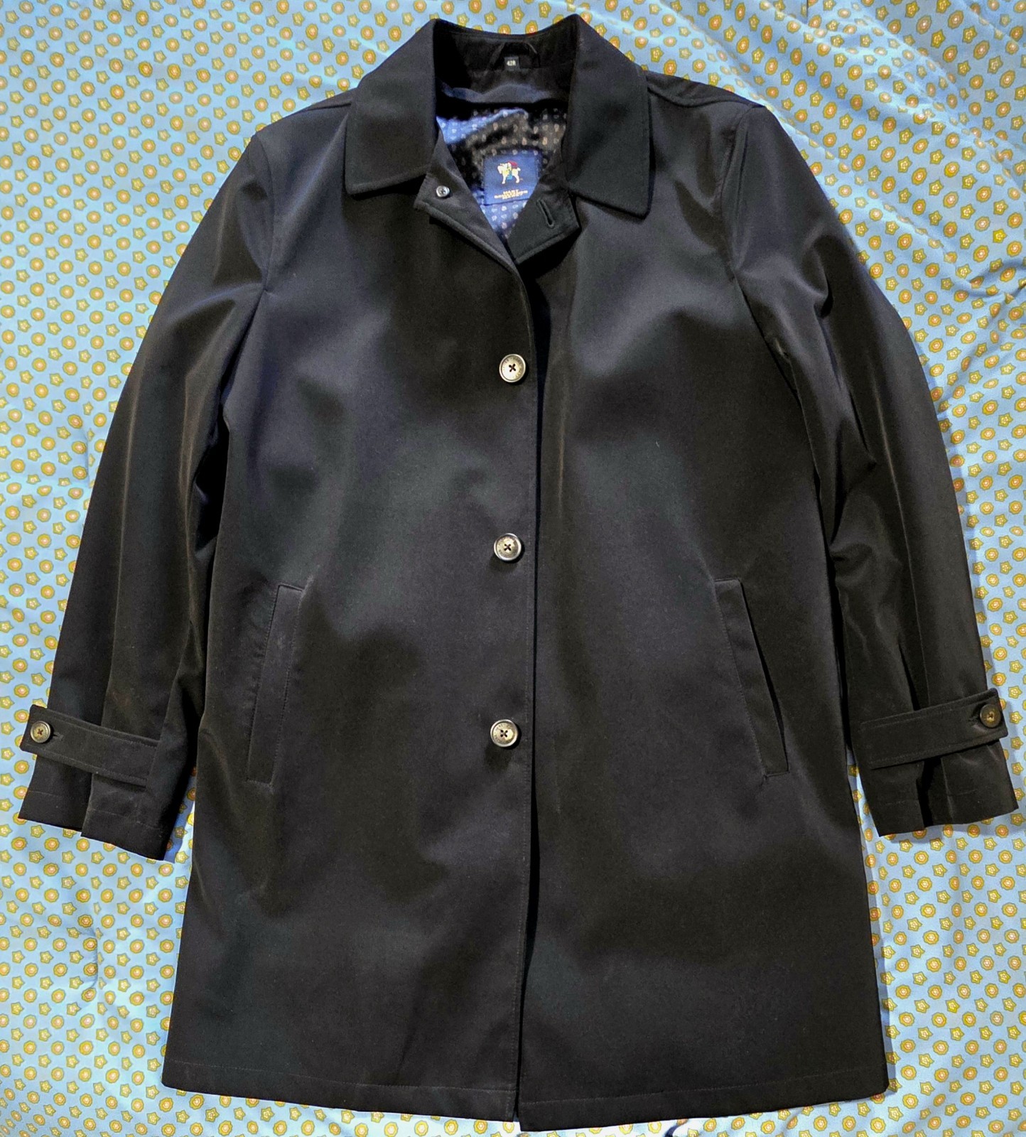 Hart Schaffner Marx Honesdale Smart Coat Black 42R Water Resistant Raincoat NWT Hart Schaffner Marx Honesdale Smart Coat Black 42R Water Resistant Raincoat NWT