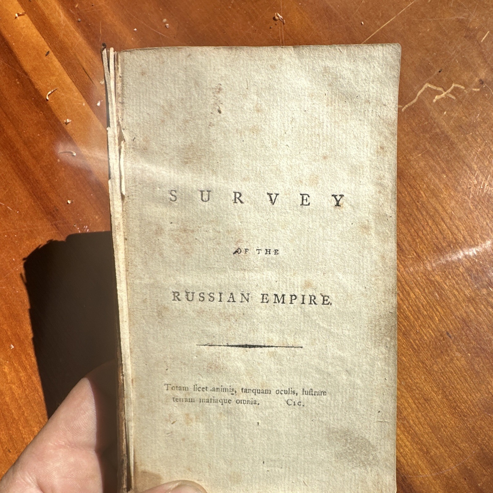Sergey Pleschéef Survey of the Russian Empire 3rd Ed 1792 Dublin Leather
