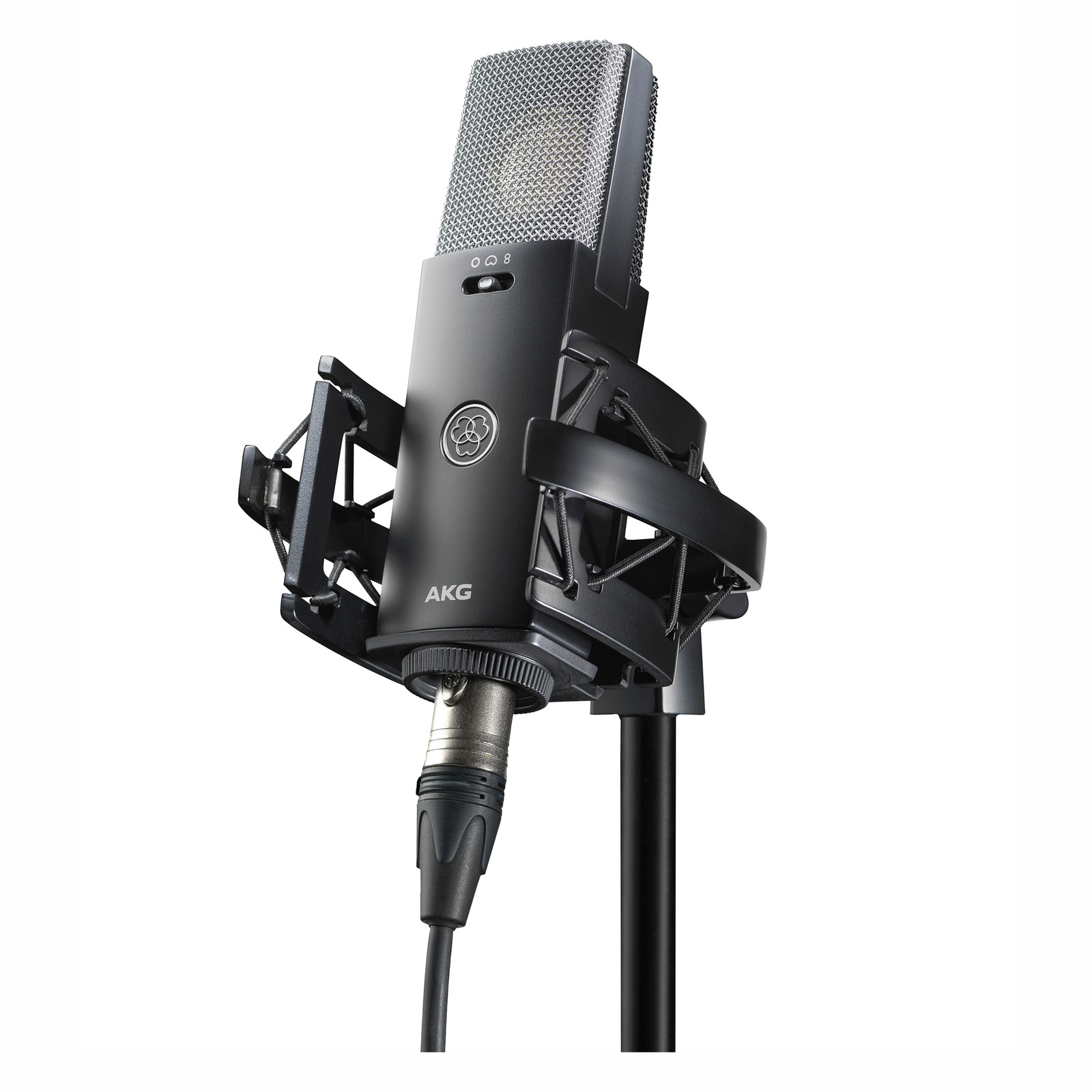 AKG C114 Professional Mic Large Diaphragm Multi-Pattern Condenser Microphone