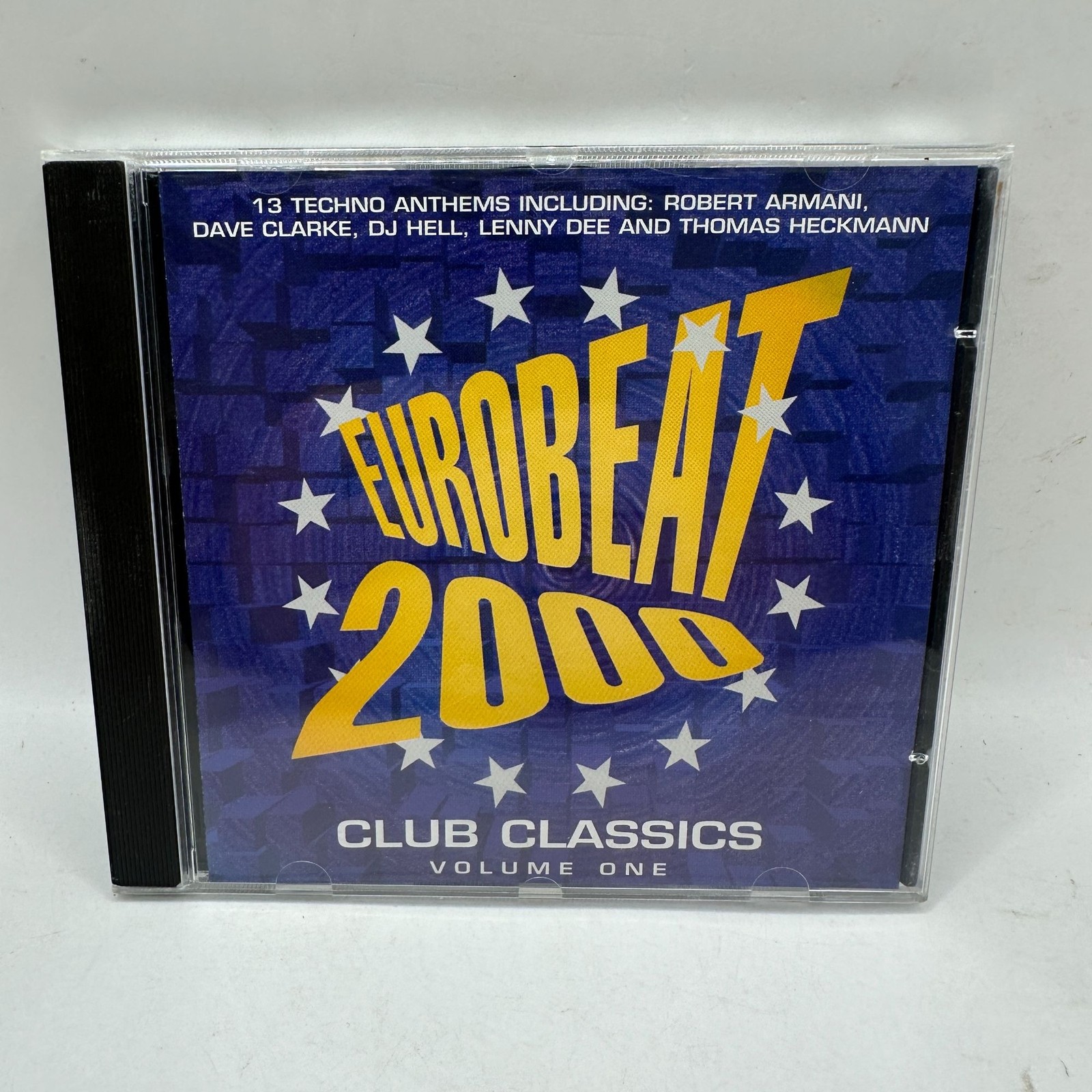 Eurobeat 2000 Club Classics Vol. 1 13 Tracks Techno Anthems Various Kickin CD