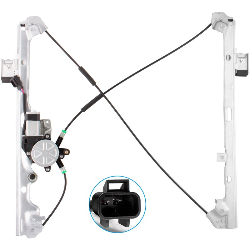 PD Front Left Power Window Regulator For 2004 Chevrolet SSR 5.3L V8 Z9H9H4 PD Front Left Power Window Regulator For 2004 Chevrolet SSR 5.3L V8 Z9H9H4