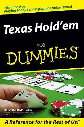 Texas Hold\'em For Dummies - Paperback By Harlan, Mark - GOOD Texas Hold\'em For Dummies - Paperback By Harlan, Mark - GOOD