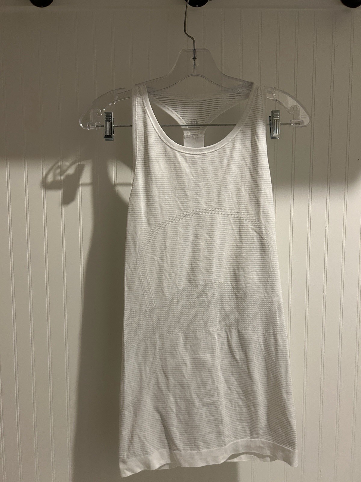 Lululemon Sculpt Racerback White Tank Size 12 Lululemon Sculpt Racerback White Tank Size 12