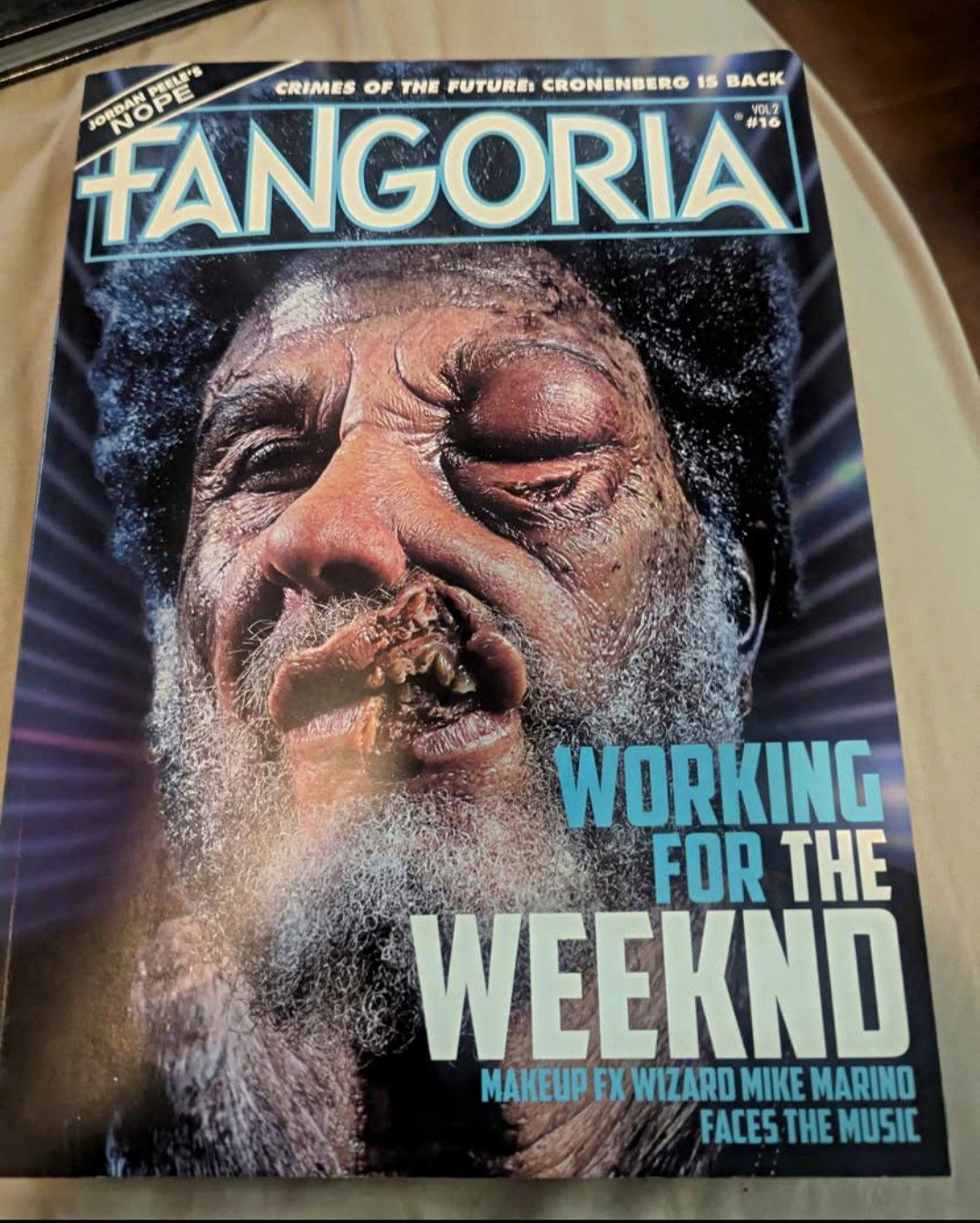 Fangoria Vol 7 Issue 16 Mike Marino Horror & Monster Magazine Fangoria Vol 7 Issue 16 Mike Marino Horror & Monster Magazine
