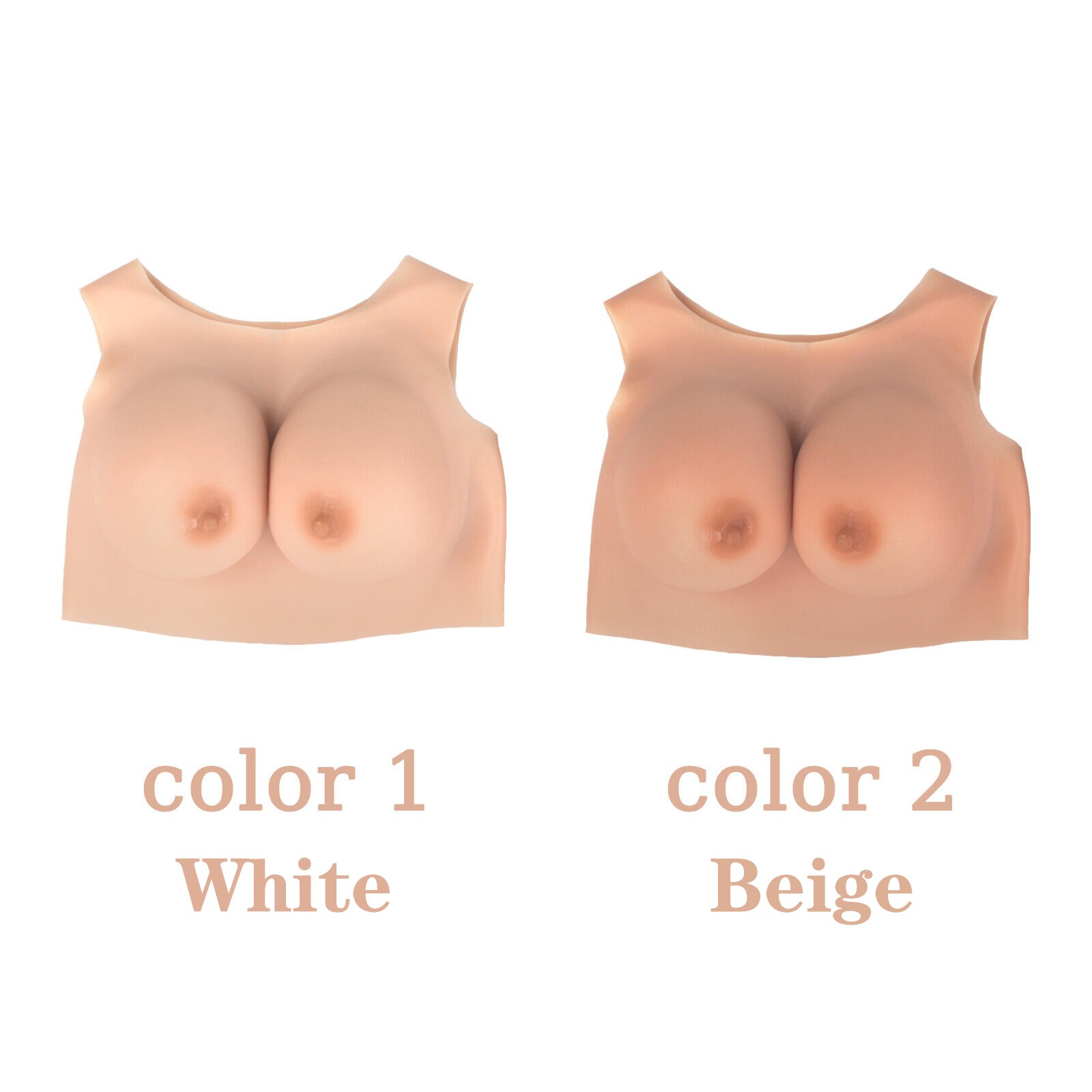 Realistic Breast Forms Silicone Fake Boobs B-G Cup For Crossdresser Drag Queen