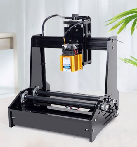 15W Portable CNC Laser Engraver for Cans, Bottles & Cylindrical Items 110V 60Hz