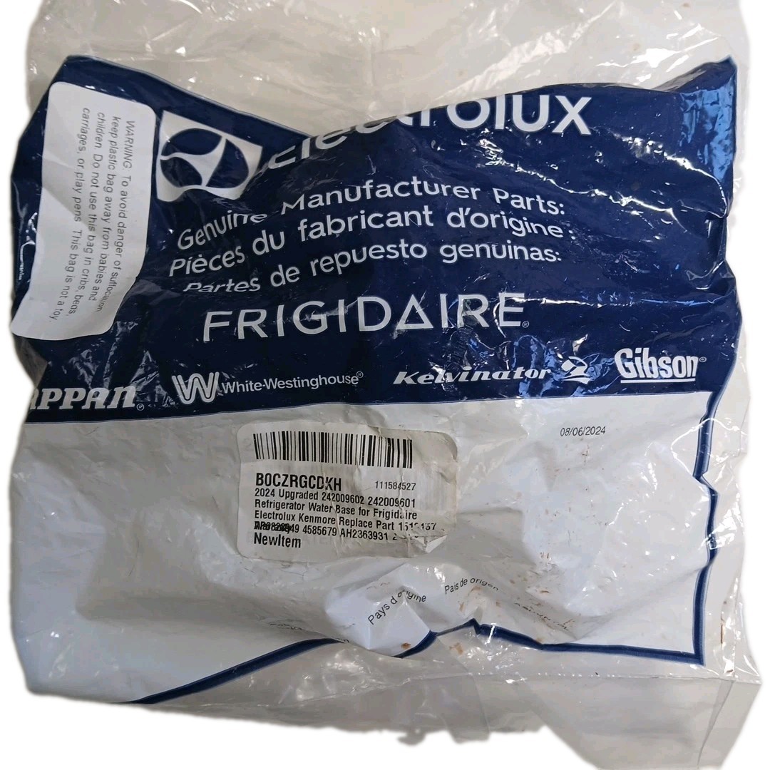 OEM Frigidaire Refrige. Water Filter Head Base 2024 Upgrade #242009602 242009601 OEM Frigidaire Refrige. Water Filter Head Base 2024 Upgrade #242009602 242009601