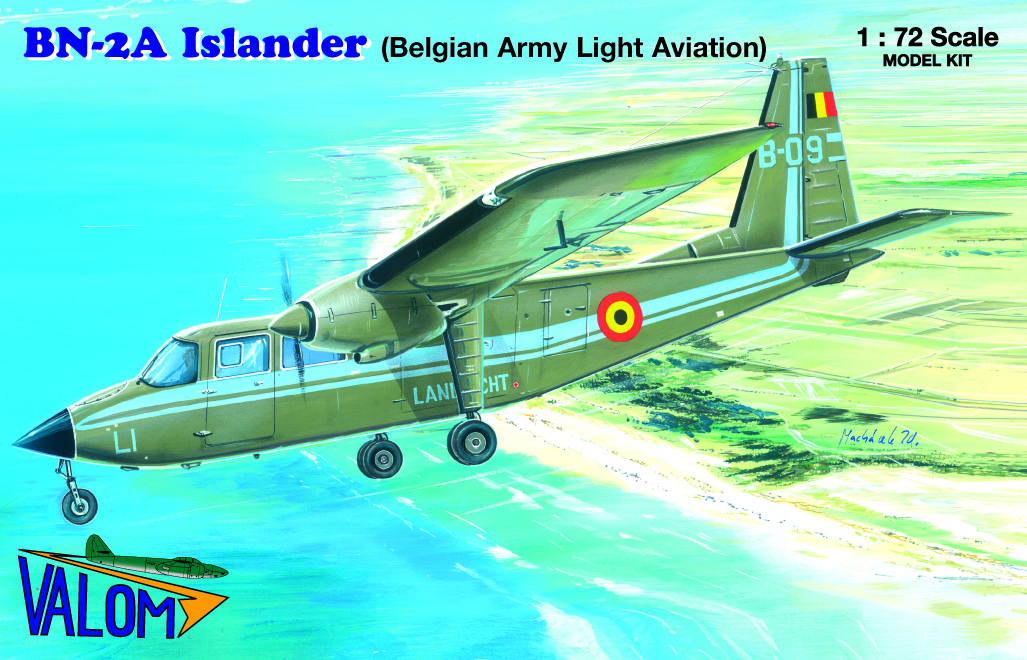 Valom 1/48 Britten-Norman BN-2A Islander (Belgium)