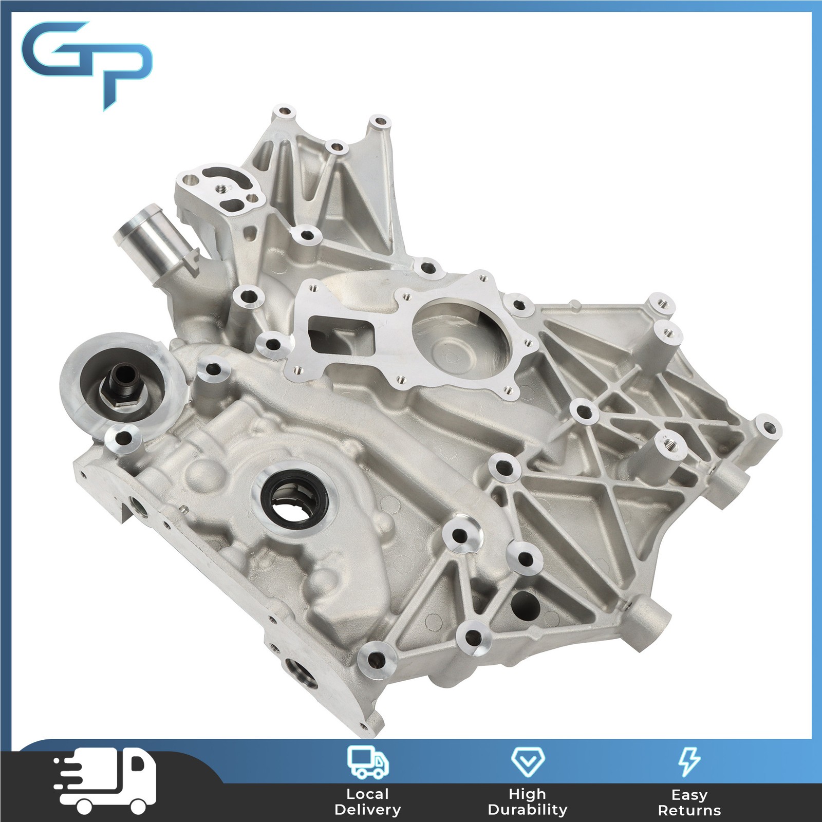For Jeep Wrangler JK JKU 07-11 3.8L V6 68003438AC Timing Cover Oil Pump
