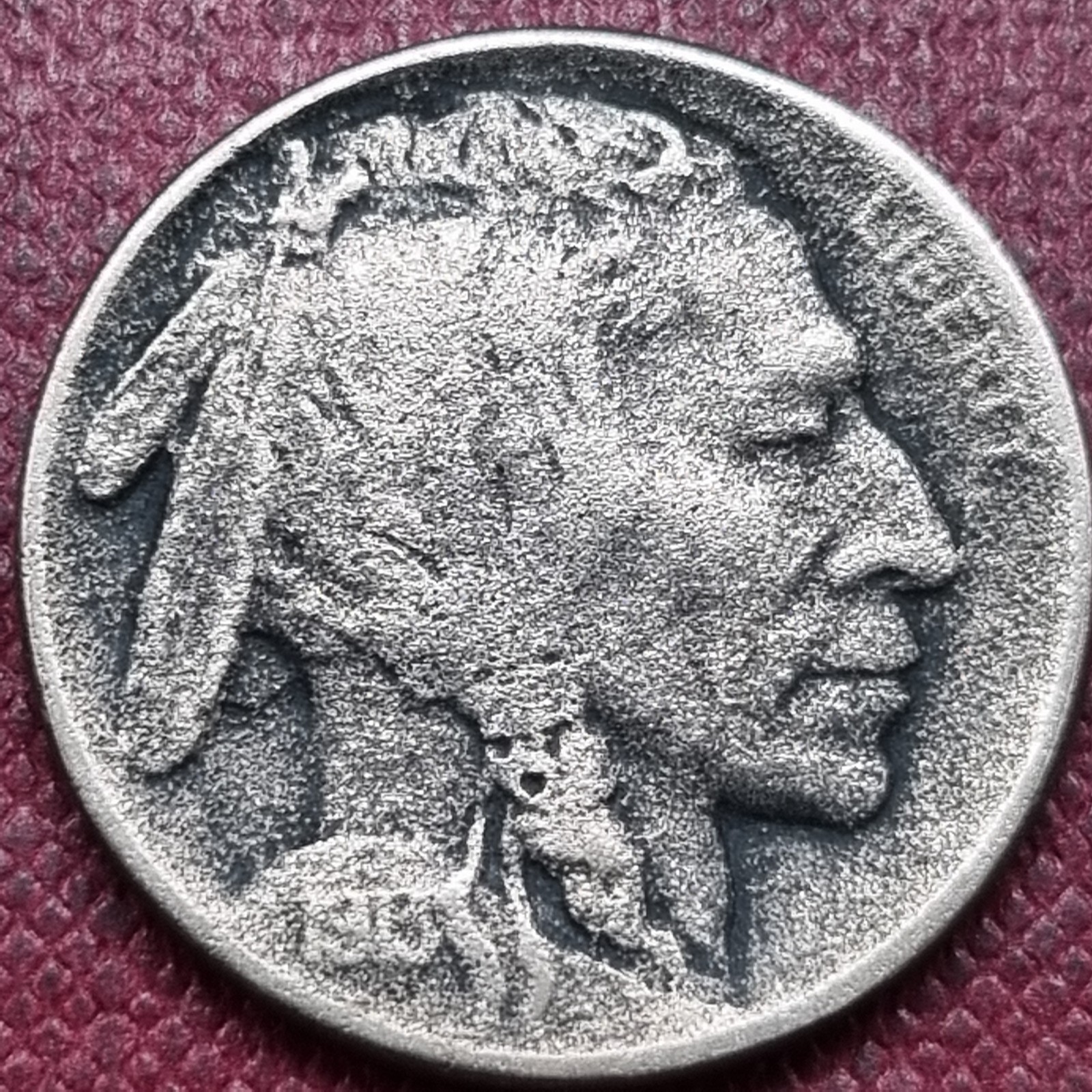 1913 S Type 2 Buffalo Nickel 5c Better Grade Details San Francisco #102740