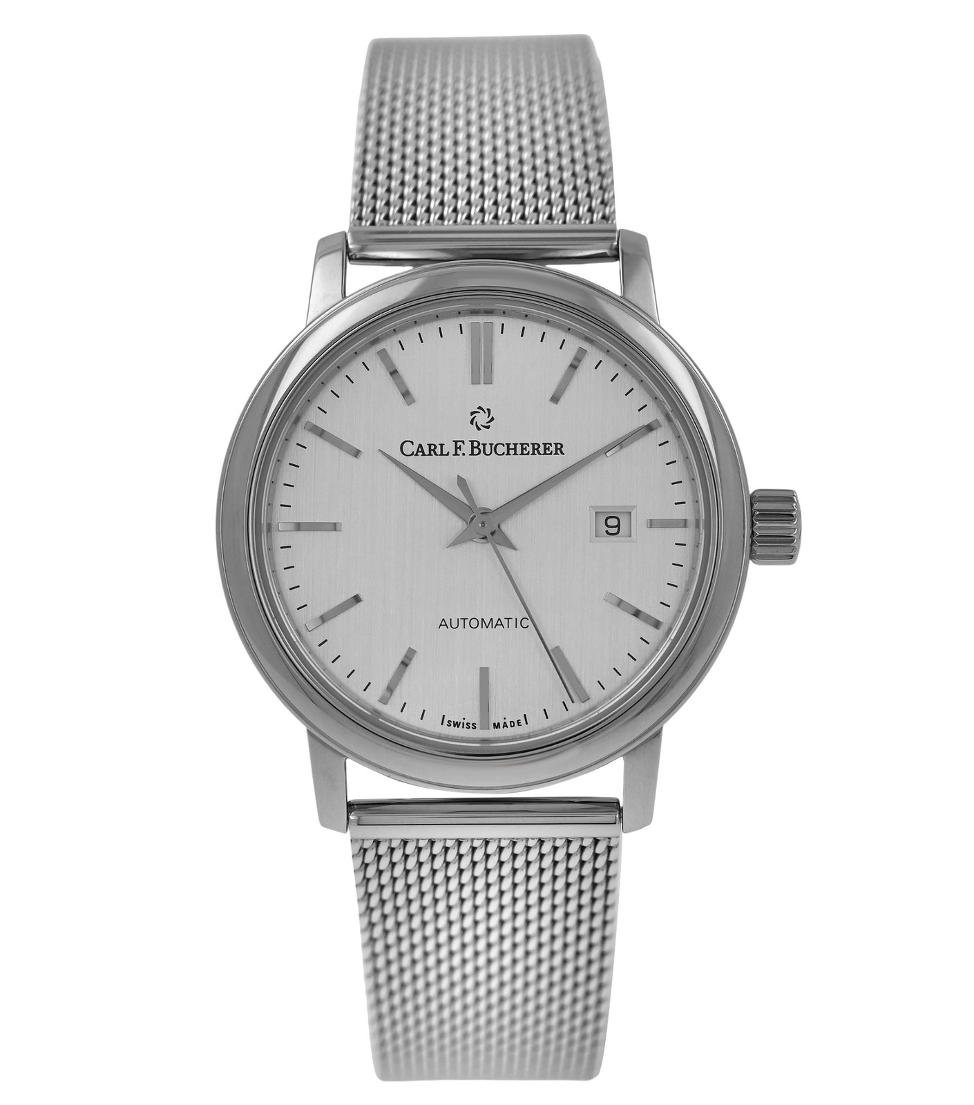 Carl F. Bucherer Adamavi 00.10320.08.13.21 Steel Date 31MM Ladies\' Automatic
