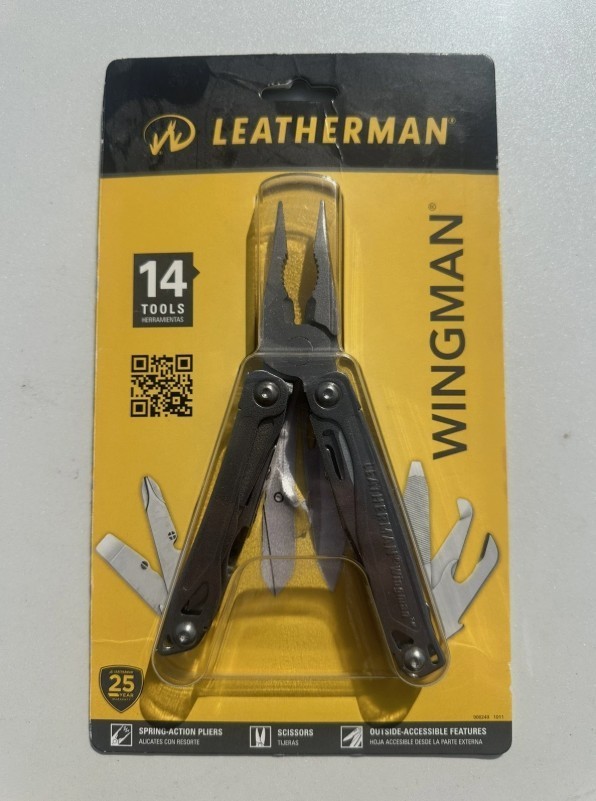 Leatherman Wingman 14 Tools Multi-Tool - Stainless Steel 831425 Leatherman Wingman 14 Tools Multi-Tool - Stainless Steel 831425