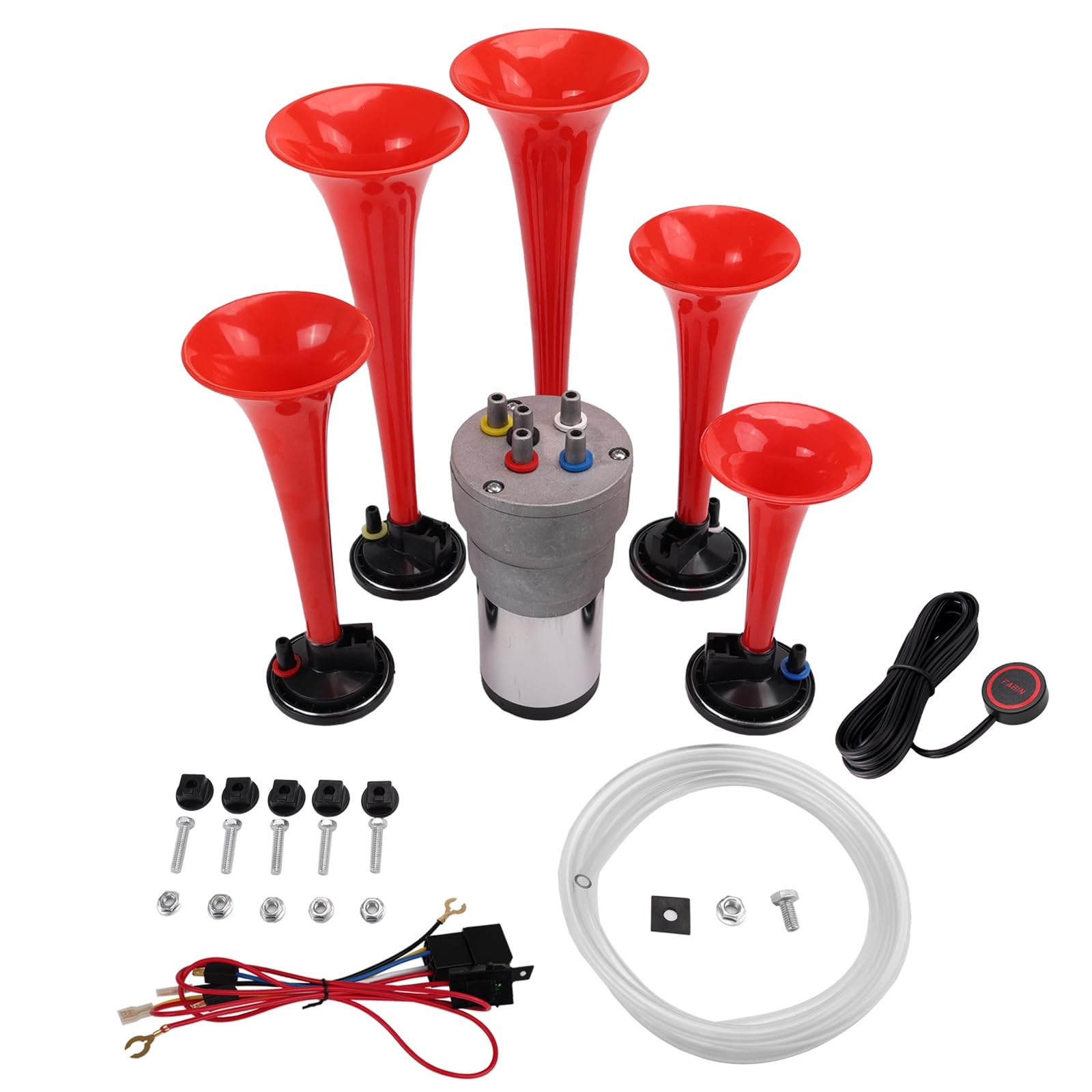 FARBIN Musical Air Horns Plays Dixieland Melody Dixie Air Horn with Button
