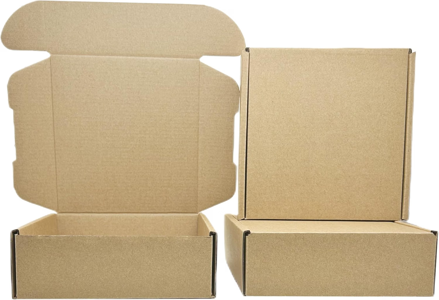 6 X 6 X 2 Inches Small Shipping Boxes 50 Pack Corrugated Cardboard Packaging