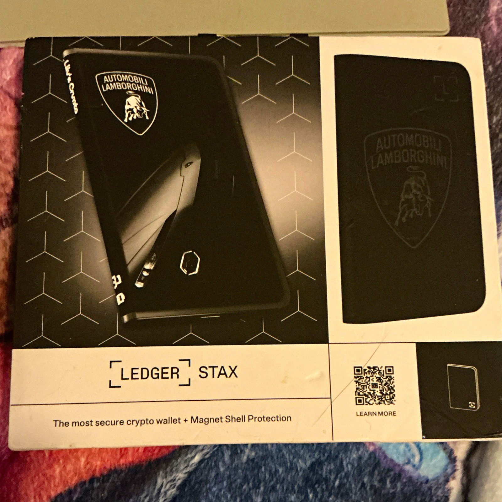 Ledger Stax Automobili Lamborghini Edition Crypto Hardware Wallet w/ Box $500 Ledger Stax Automobili Lamborghini Edition Crypto Hardware Wallet w/ Box $500