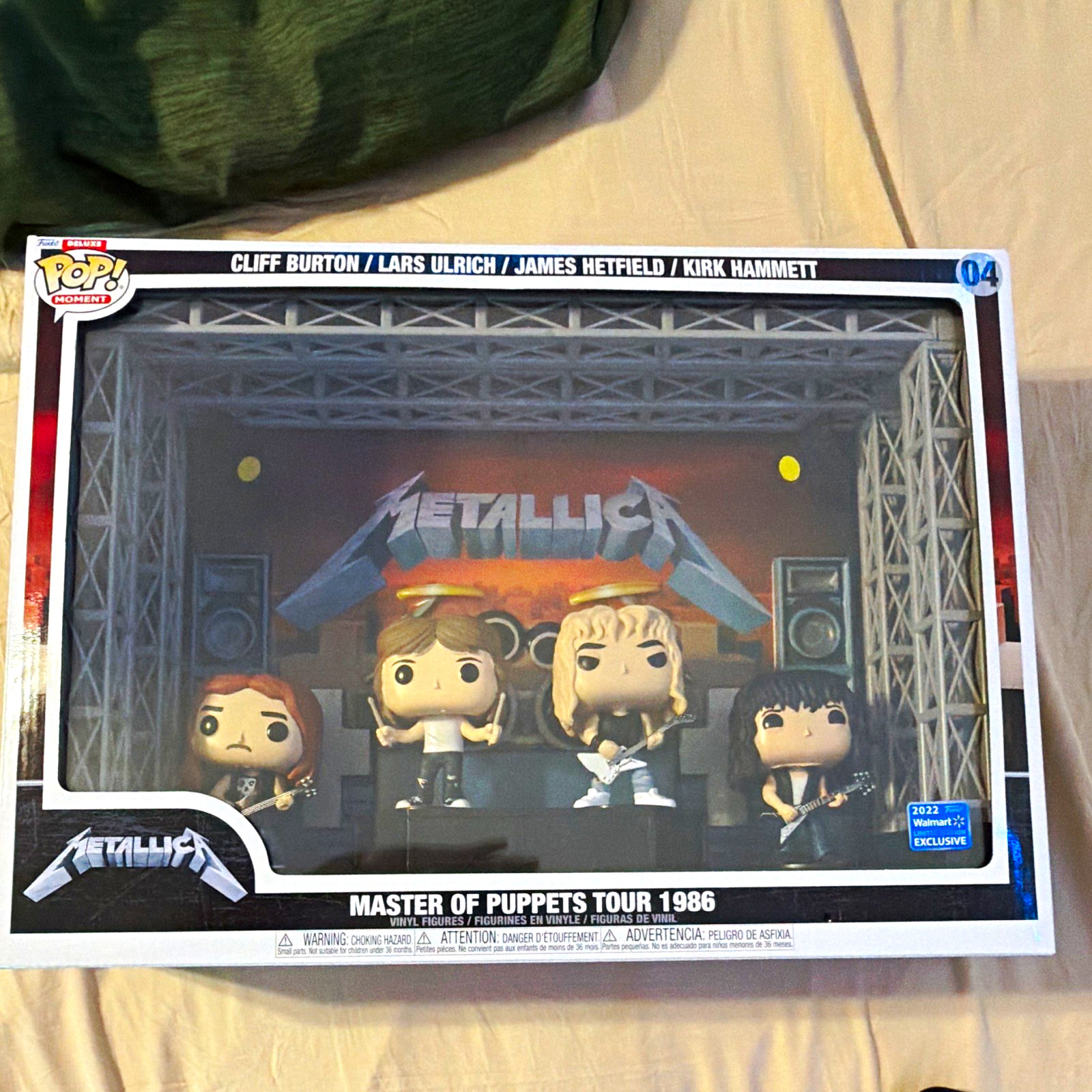 Funko Pop Moment Metallica Master of Puppets Tour 1986 Walmart Exclusive #04 Funko Pop Moment Metallica Master of Puppets Tour 1986 Walmart Exclusive #04