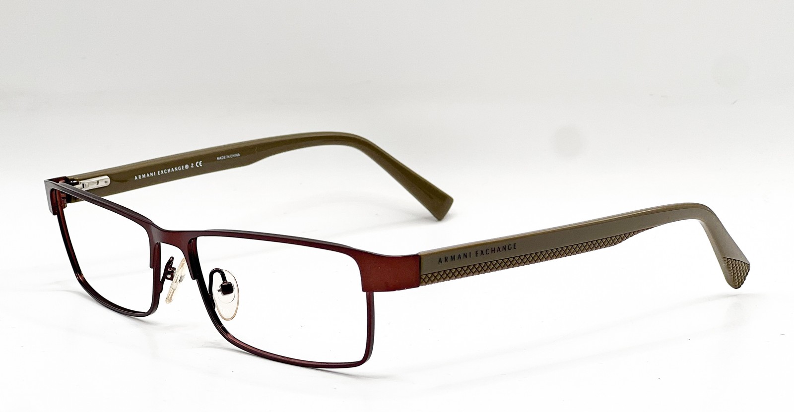 ARMANI EXCHANGE AX 1009 6052 SATIN COFFEE CAPERS AUTHENTIC EYEGLASSES 58-16