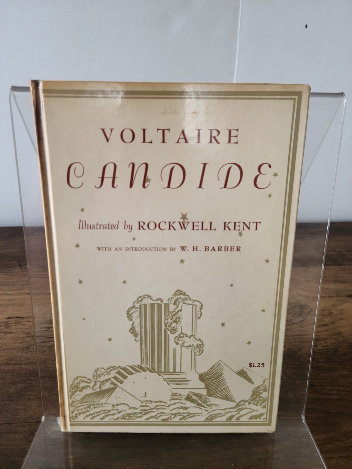 Candide Voltaire 1963 Illustrated Rockwell Kent Modern Library WH Barber Candide Voltaire 1963 Illustrated Rockwell Kent Modern Library WH Barber