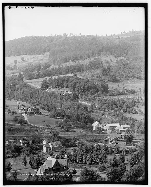 Fleischmann\'s, Catskill Mountains, New York c1900 OLD PHOTO Fleischmann\'s, Catskill Mountains, New York c1900 OLD PHOTO