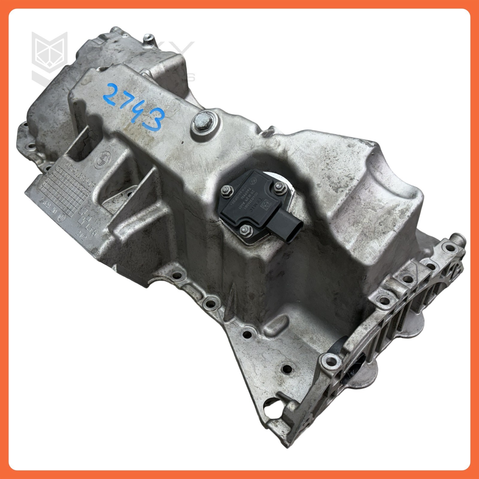 2011‑2014 BMW X5 X6 xDrive N55 3.0L Engine Oil Pan 11137629210 OEM Used 2011‑2014 BMW X5 X6 xDrive N55 3.0L Engine Oil Pan 11137629210 OEM Used