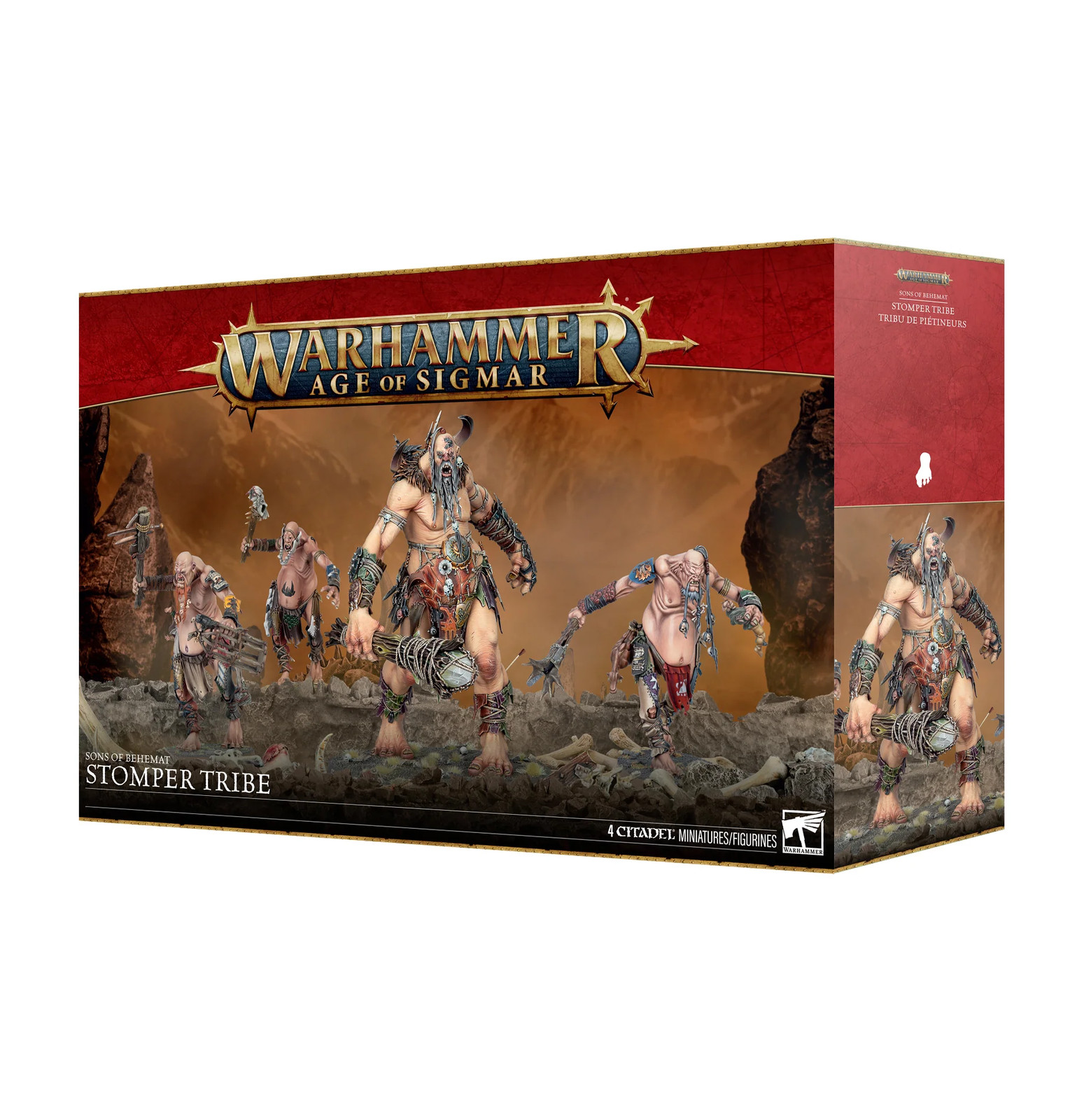 Warhammer AoS Sons of Behemat Stomper Tribe - PRESALE SHIPS 9/26/26 Warhammer AoS Sons of Behemat Stomper Tribe - PRESALE SHIPS 9/26/26