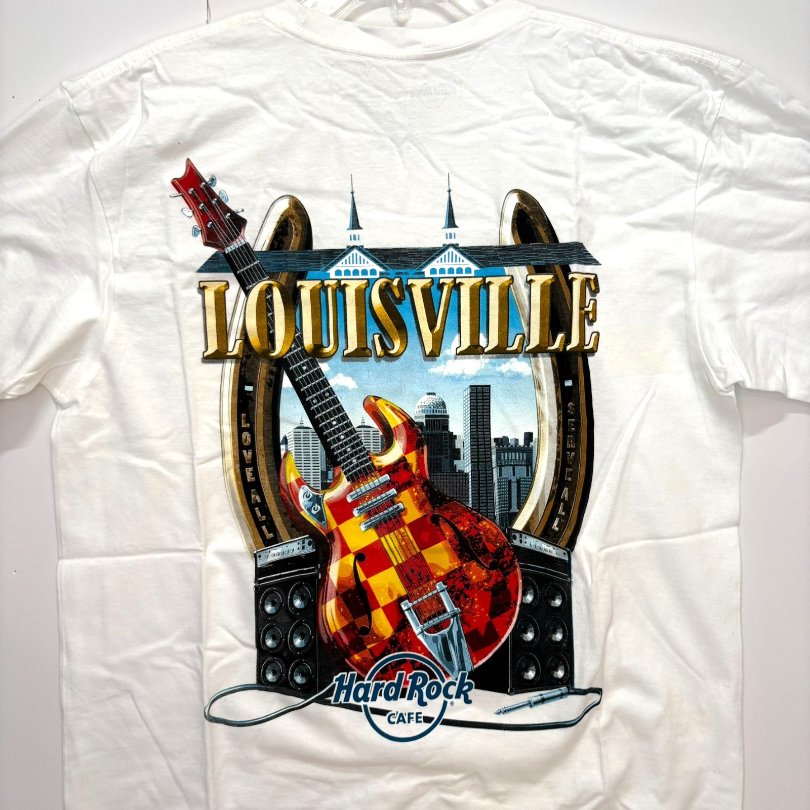 Hard Rock Louisville City Tee, V14 Vintage 2014. Original, not washed Hard Rock Louisville City Tee, V14 Vintage 2014. Original, not washed