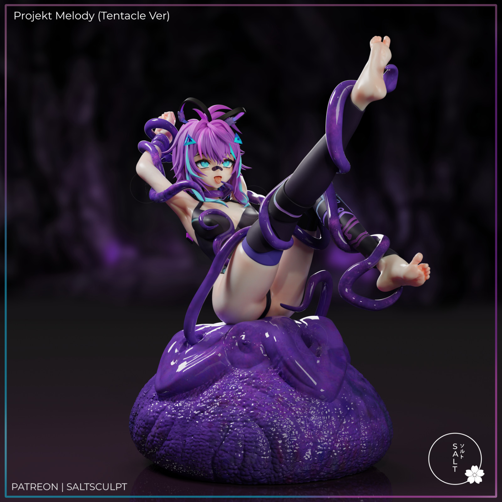 1:6 Projekt Melody VTuber Fan Art UNPAINTED High Quality Garage Kit