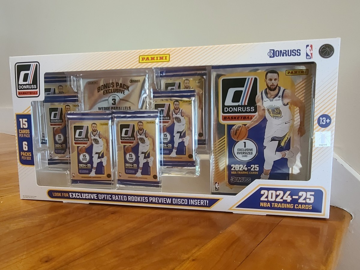 2024-25 Donruss Basketball Bundle Sam's Club Exclusive Box w/ jumbo and wedge 2024-25 Donruss Basketball Bundle Sam's Club Exclusive Box w/ jumbo and wedge