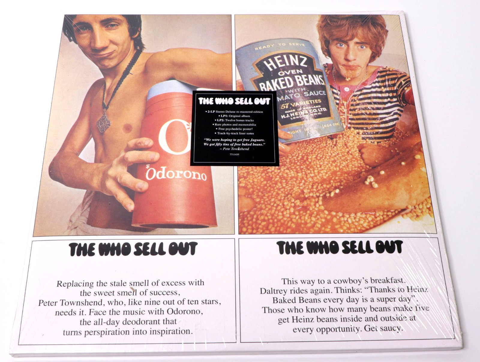 The Who - The Who Sell Out Deluxe Remaster Vinyl | 2LP - Black | New / Sealed