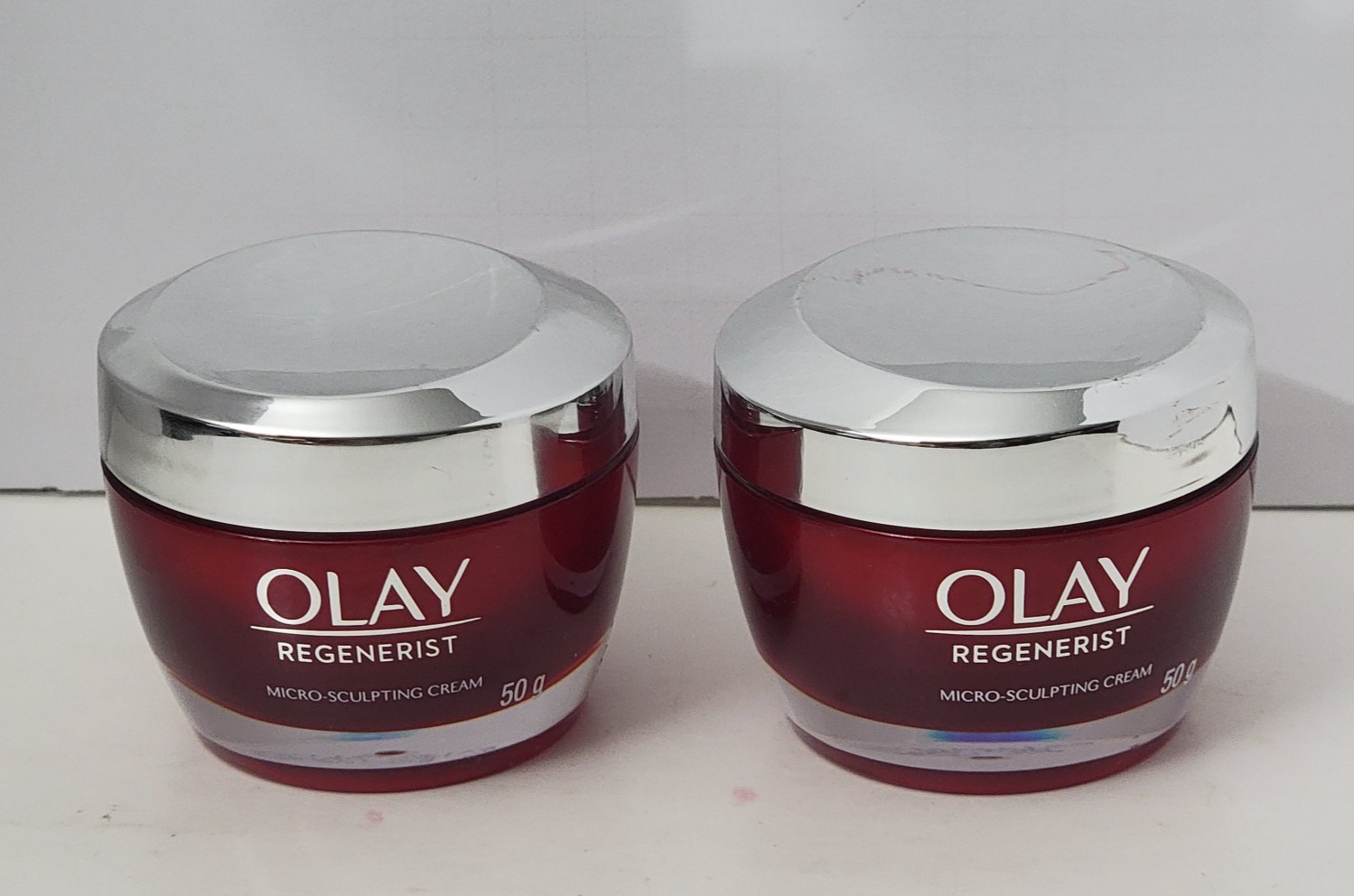 2 pk Olay Regenerist Micro-Sculpting Cream Anti Aging Moisturizer 1.7 fl oz each 2 pk Olay Regenerist Micro-Sculpting Cream Anti Aging Moisturizer 1.7 fl oz each