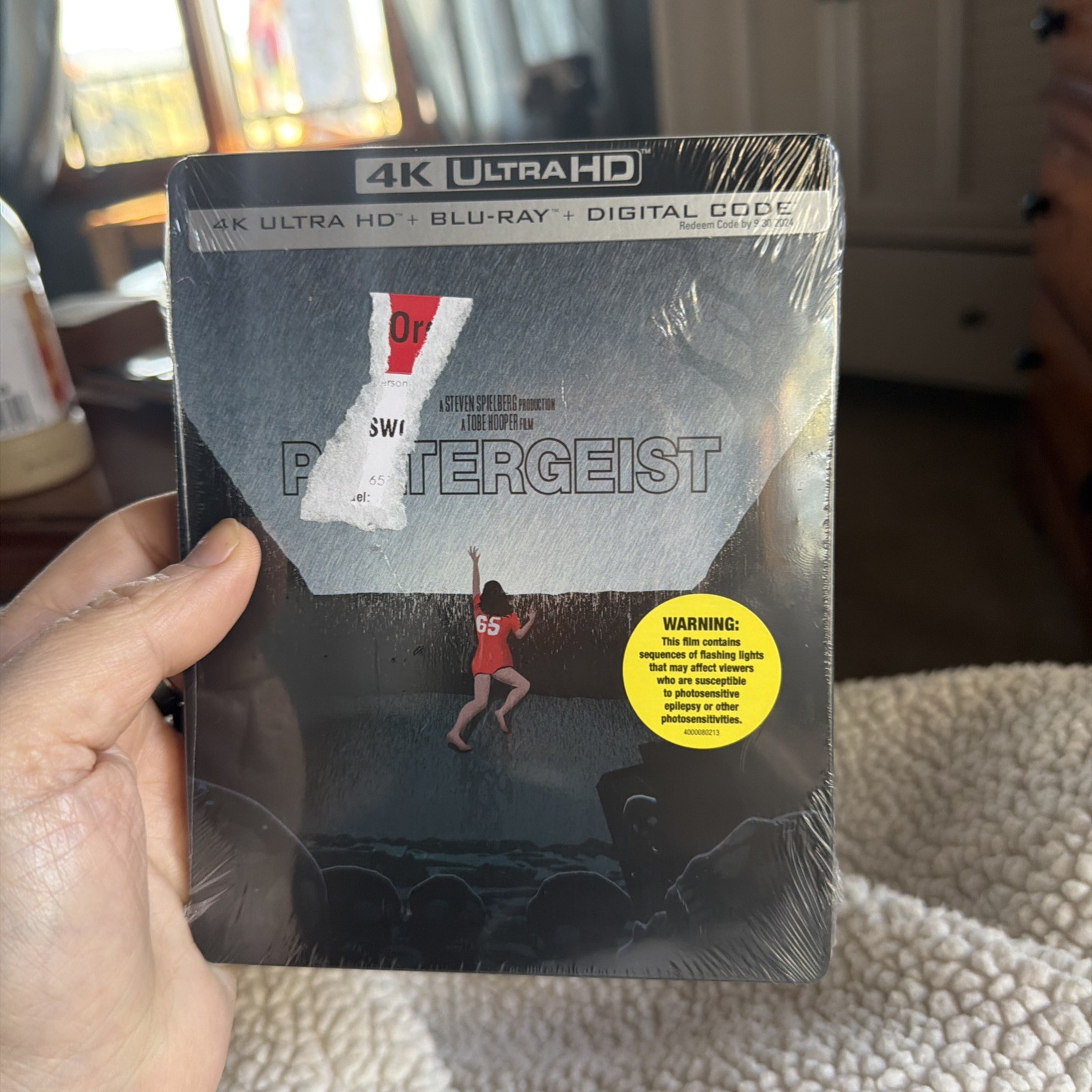 Poltergeist  4K  Steelbook (UHD, Blu-ray, 1982) OOP Limited Edition Best Buy-New