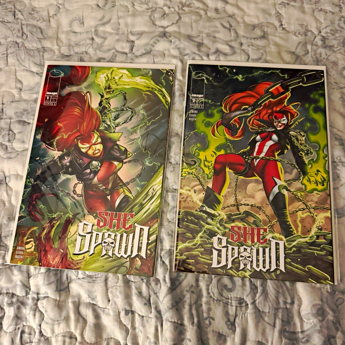 She-Spawn #1-2 Image Comics Gail Simone Variant Cover Comic Book Lot