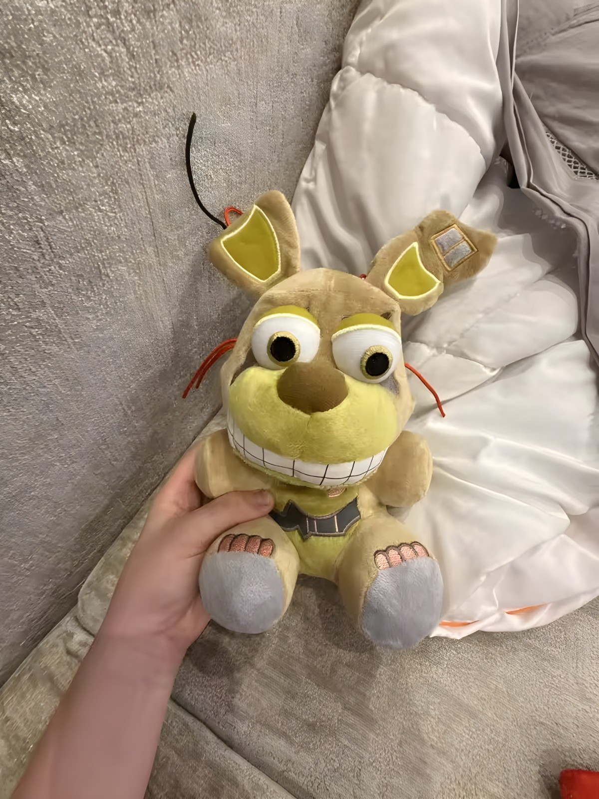 FNAF Spring Bonnie Plush Toy Five Nights at Freddy\'s Yellow Rabbit Stuffed Anima FNAF Spring Bonnie Plush Toy Five Nights at Freddy\'s Yellow Rabbit Stuffed Anima