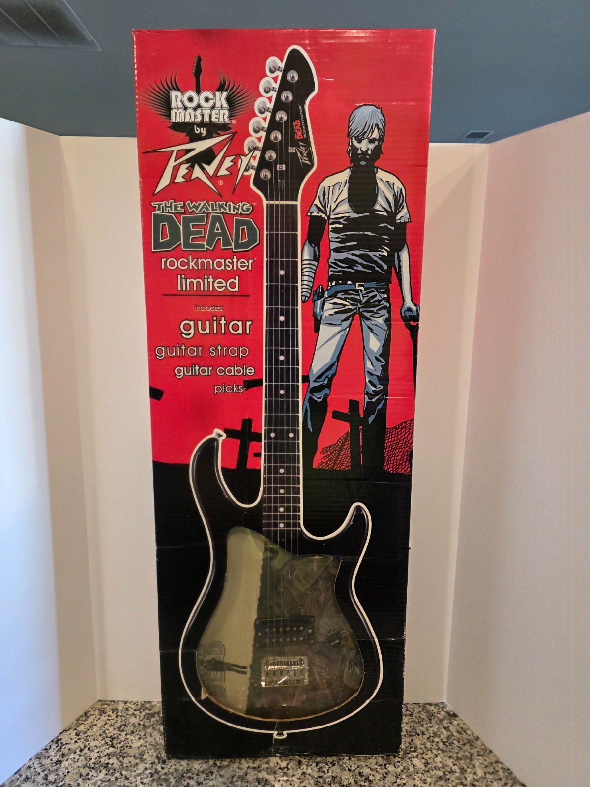 Rockmaster Limited THE WALKING DEAD Peavey Guitar MIB NEW Sealed RARE Rockmaster Limited THE WALKING DEAD Peavey Guitar MIB NEW Sealed RARE