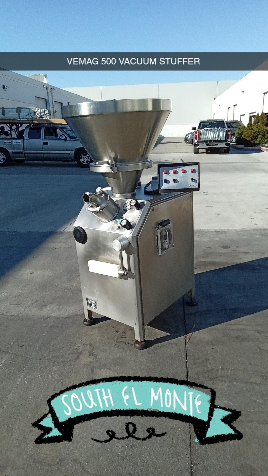 VEMAG 500 VACUUM STUFFER VEMAG 500 VACUUM STUFFER