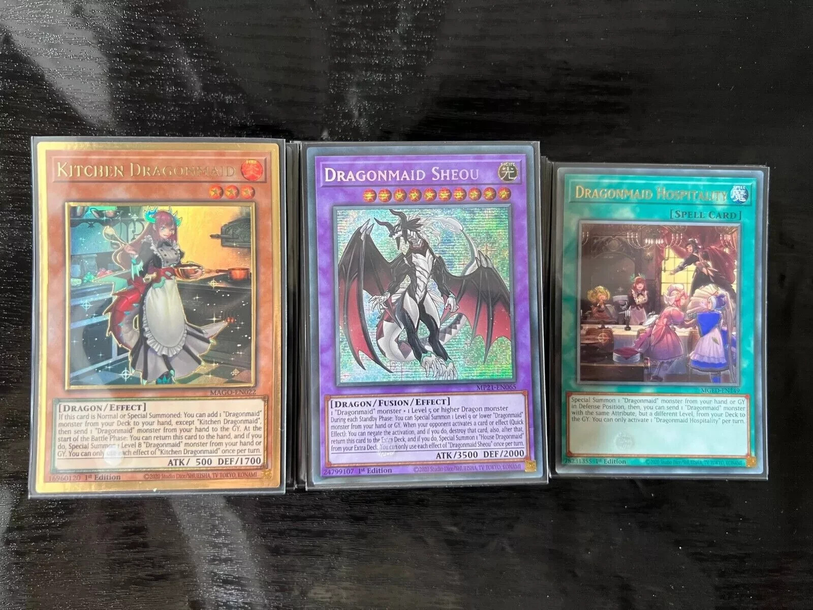 Yugioh Competitive Complete Dragonmaid Deck Lady's Chamber Kitche *HOT* + Bonus