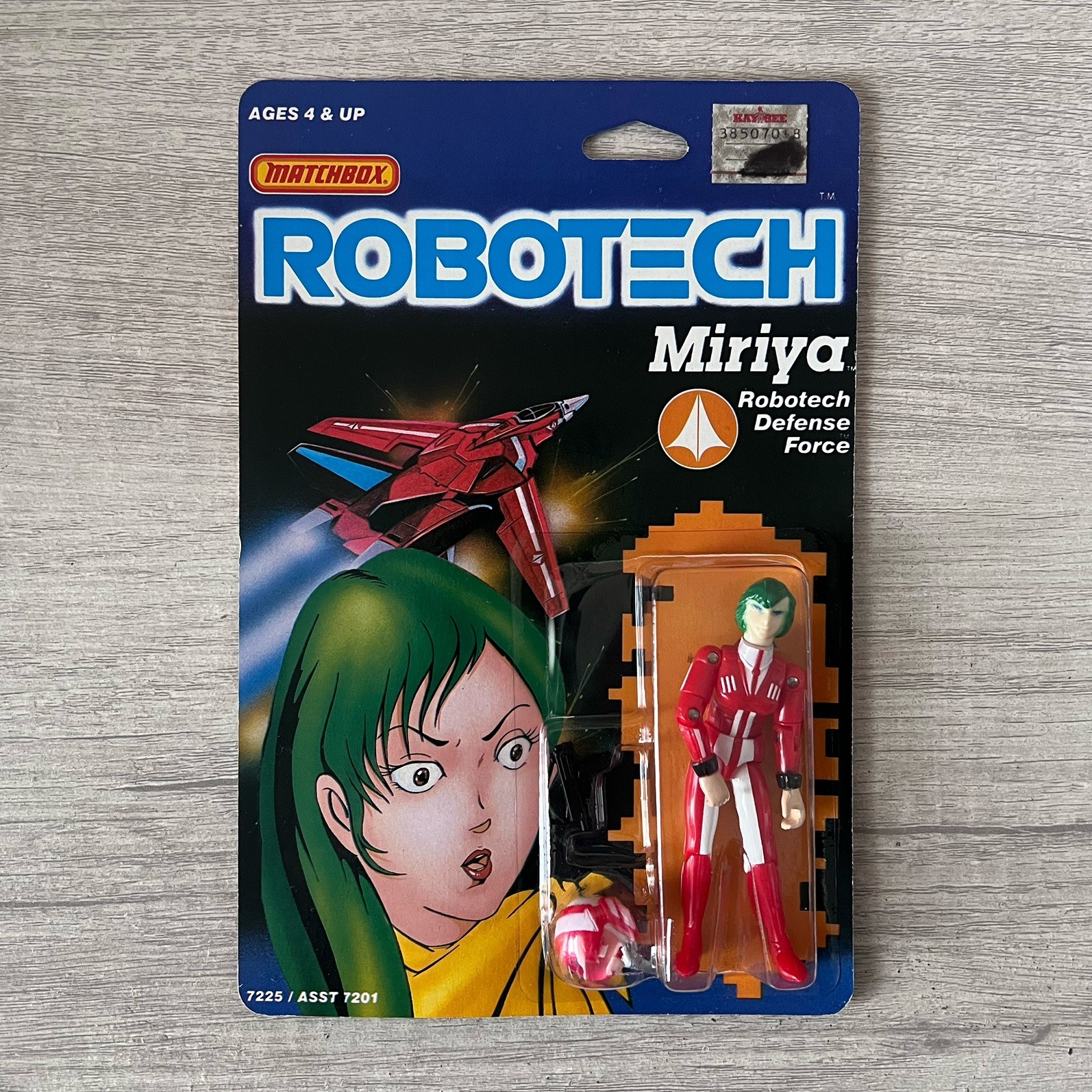 Vintage 1985 Robotech Miriya Action Figure Matchbox Factory Sealed MOC