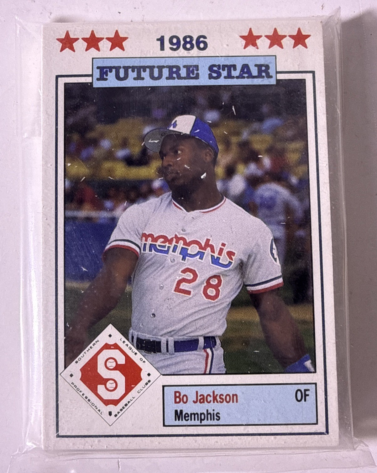1986 Southern League All-Star Card Set W/ Bo Jackson Future Star #13 Memphis 1986 Southern League All-Star Card Set W/ Bo Jackson Future Star #13 Memphis