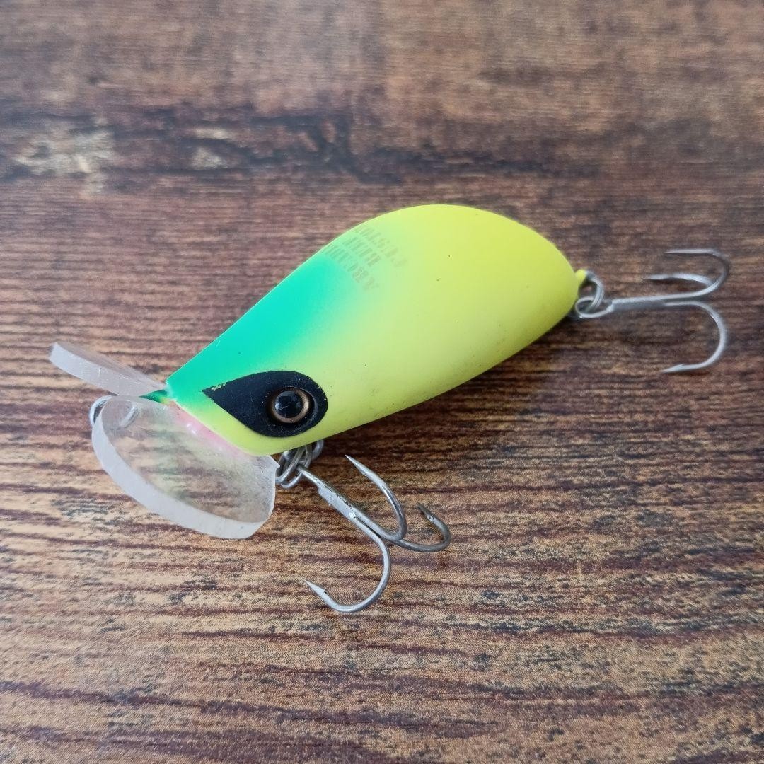 ARCADIA REEF Blow Sniper Handmade Wood Topwater Prop Plug JDM Lure Very Good HTF